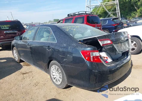 2012 Toyota Camry Le z USA, uszkodzony, nr VIN 4T4BF1FK4CR218348
